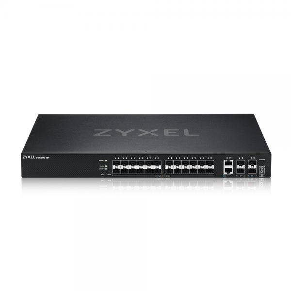 Zyxel XGS2220-30F Gestito L3 Nero (Zyxel XGS2220-30F L3 Access Switch 24x1G SFP 2x10mG RJ45 4x10G SFP+ Uplink)-0