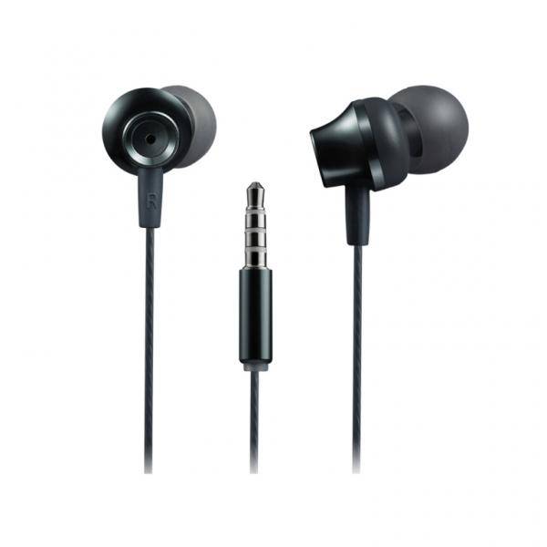 Canyon CNS-CEP3DG Auricolare Cablato In-ear Musica e Chiamate Nero (Show up earphone Alu Housing 3.5mm Plug Microphone)-0