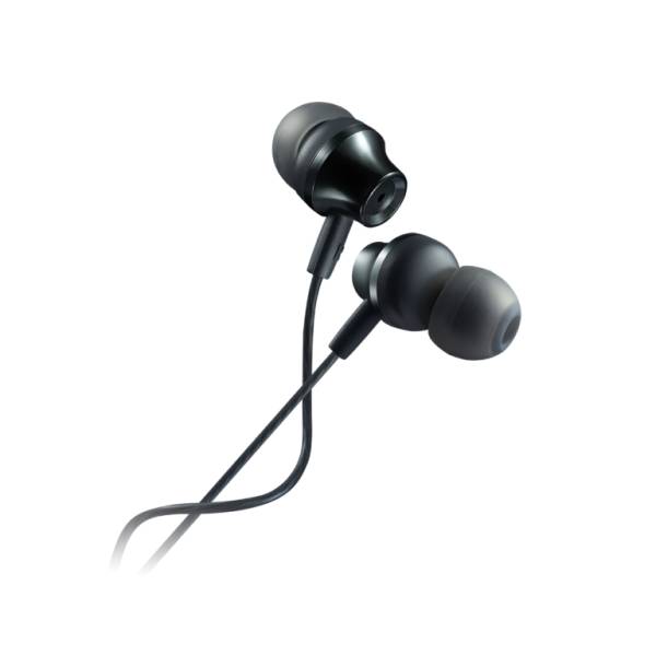 Canyon CNS-CEP3DG Auricolare Cablato In-ear Musica e Chiamate Nero (Show up earphone Alu Housing 3.5mm Plug Microphone)-1