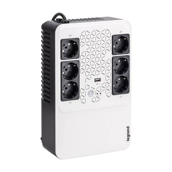 LEGRAND UPS KEOR MULTIPLUG 800VA 480W 6 PRESE SHUKO/IT-1