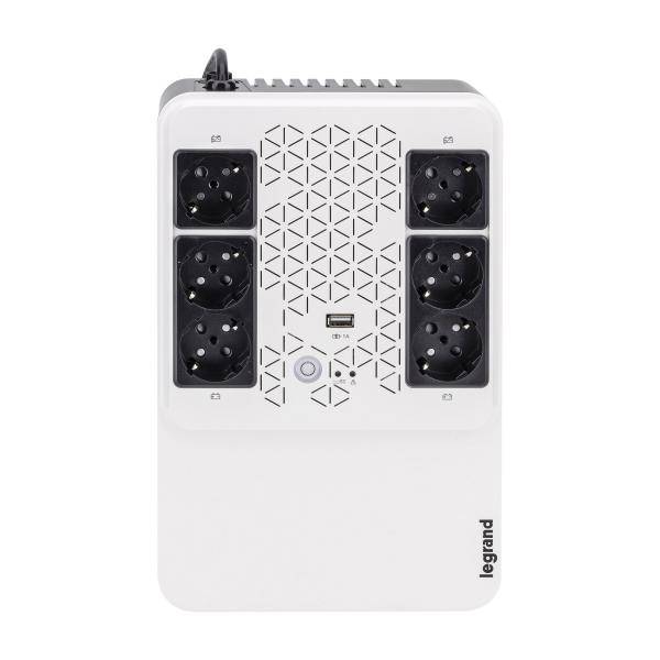 LEGRAND UPS KEOR MULTIPLUG 800VA 480W 6 PRESE SHUKO/IT-2