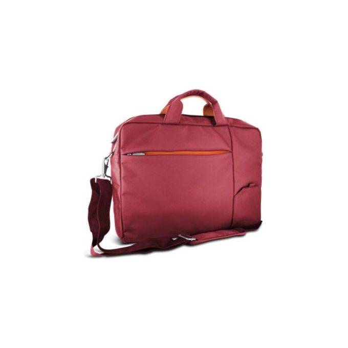 Atlantis Borsa notebook 15,6' Mod. Sierra Delux- Nylon Colore Rosso-0