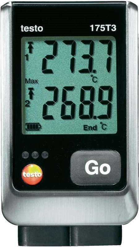 TESTO Temperatur-Datenlogger 175 T3 (0572 1753)-0