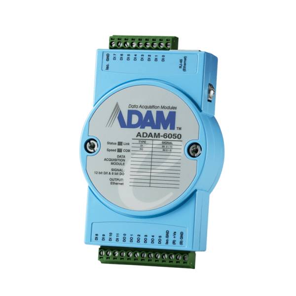 Advantech ADAM-6050-D1 modulo I/O digitale e analogico Canale sink (18-CH ISOLATED DI/O MODULE)-1