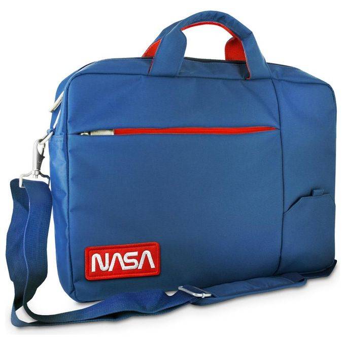 Atlantis Notebook Bag The Moon Project NASA Worm Borsa per Notebook 15.6'' Blu-0