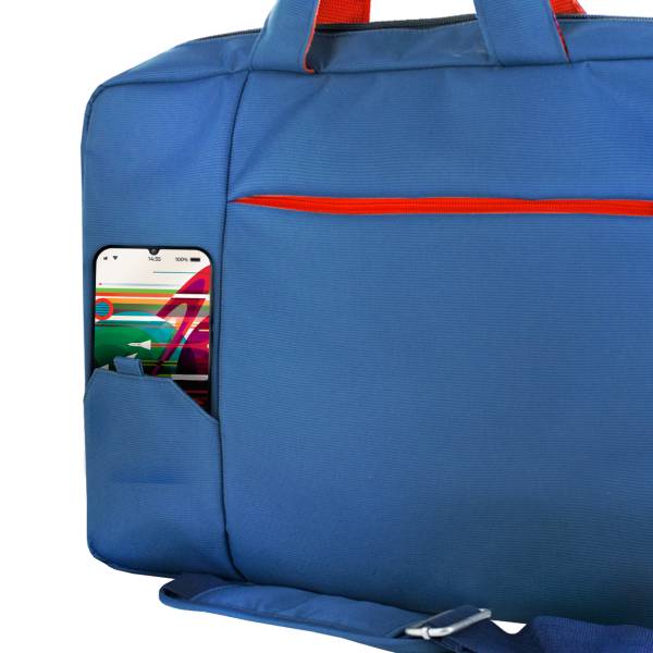 Atlantis Notebook Bag The Moon Project NASA Worm Borsa per Notebook 15.6'' Blu-3