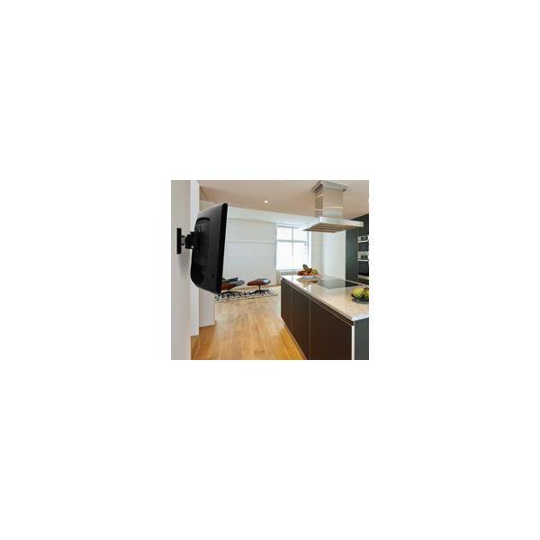 B-Tech BT7518 58,4 cm [23] Nero (BT7518/B Flat Screen Wall Mount with Tilt & Swivel [VESA 100])-2