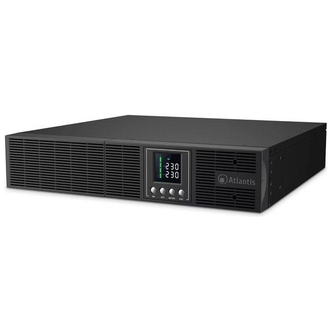 Atlantis A03-OP1502P-RC Ups Server Online Pro 1500va 1350W Tower-Rack 2U 3 Batterie-0