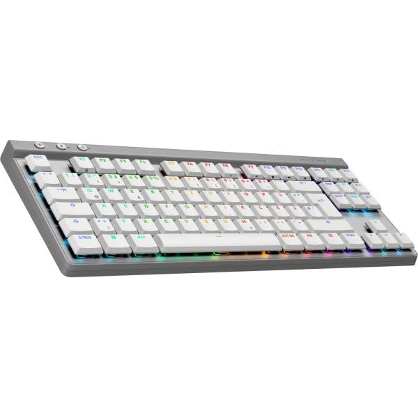 Logitech G G515 tastiera Giocare RF senza fili + Bluetooth QWERTZ Tedesco Bianco-1