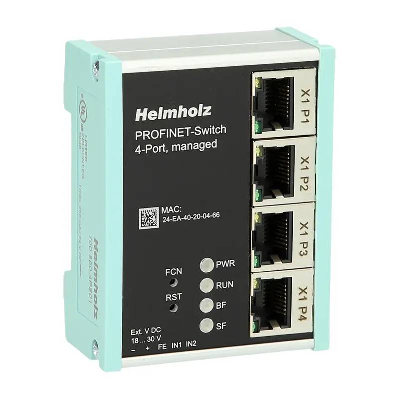 Switch PROFINET gestito 4 porte Helmholz 700-850-4PS01-0