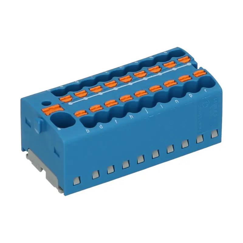 Blocco distributore PHOENIX 1047419 - PTFIX 4/18X1,5 BU-0