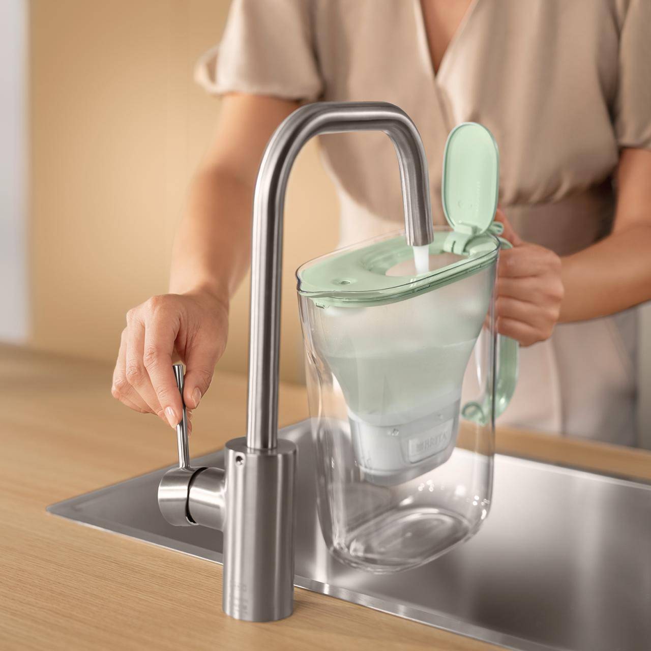 Brita Style eco Caraffa filtrante 2,4 L Verde-3
