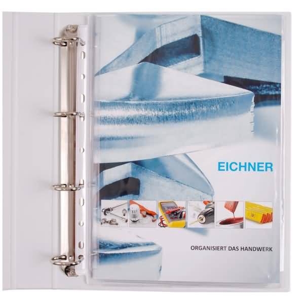 Custodia per documenti EICHNER A4 0,18 mm trasparente-1