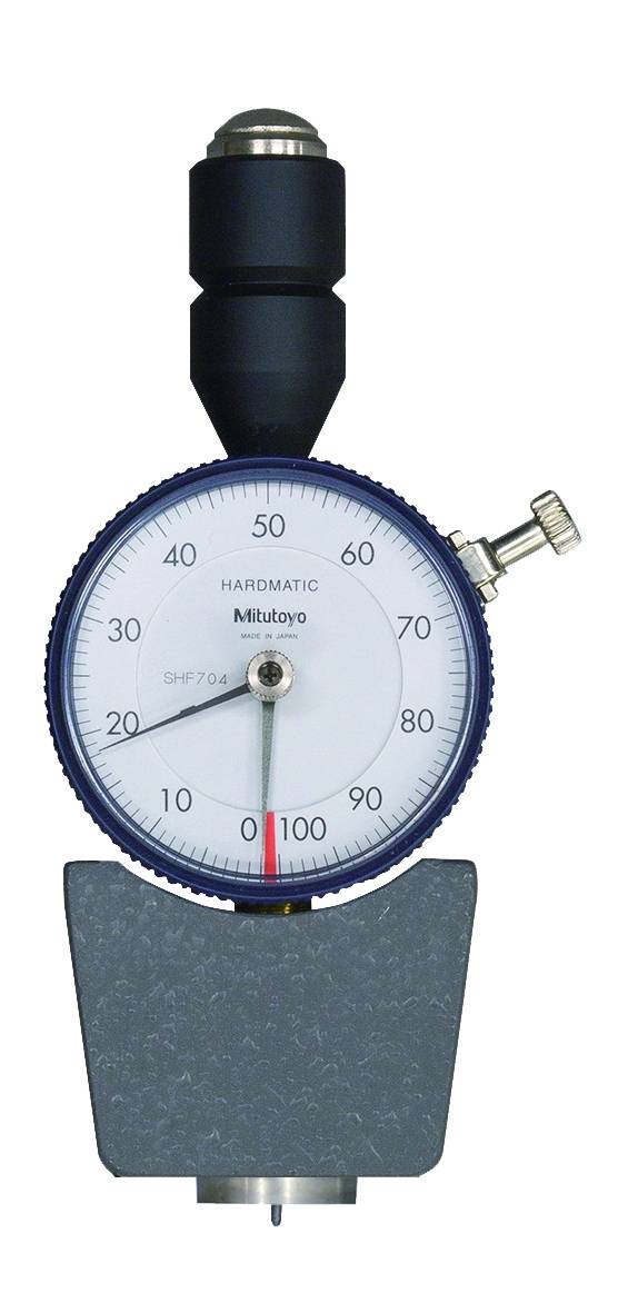 MITUTOYO, 811-331-10, HH-331 Durometer Tipo A lungo/Analogue, Shore A Durometer HH-300 Serie ø 18 mm-2