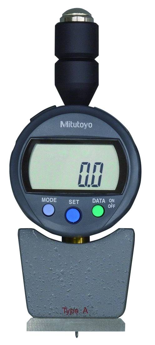 MITUTOYO, 811-338-10, HH-338 Durometer Tipo D Compact/Digitale, Shore D Durometer HH-300 Serie 44 x 18 mm-0