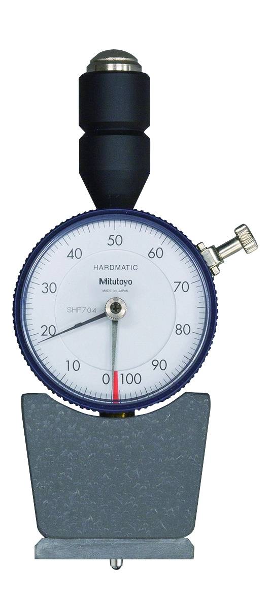 MITUTOYO, 811-329-10, HH-329 Durometer E Compact/Analogue, Shore E Durometer HH-300 Serie 44 x 18 mm-0