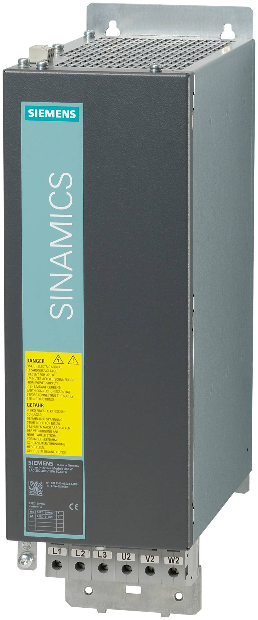 Siemens 6SL3100-0BE23-6AB0 - Modulo interfaccia attivo SINAMICS S120 per 36kW Act-2