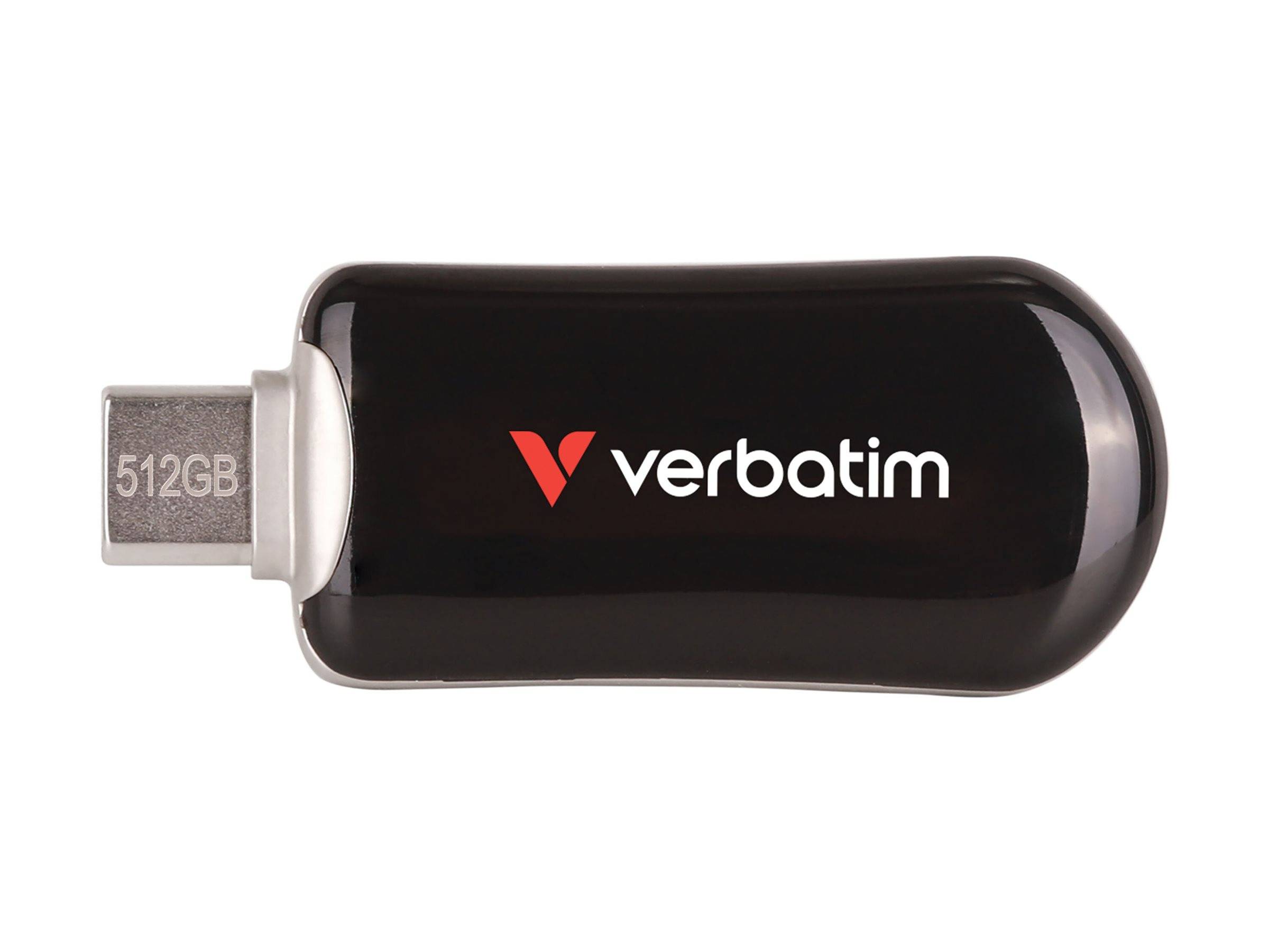 Verbatim PLECTRA USB-C FLASH DRIVE BLACK 512GB (30227)-3