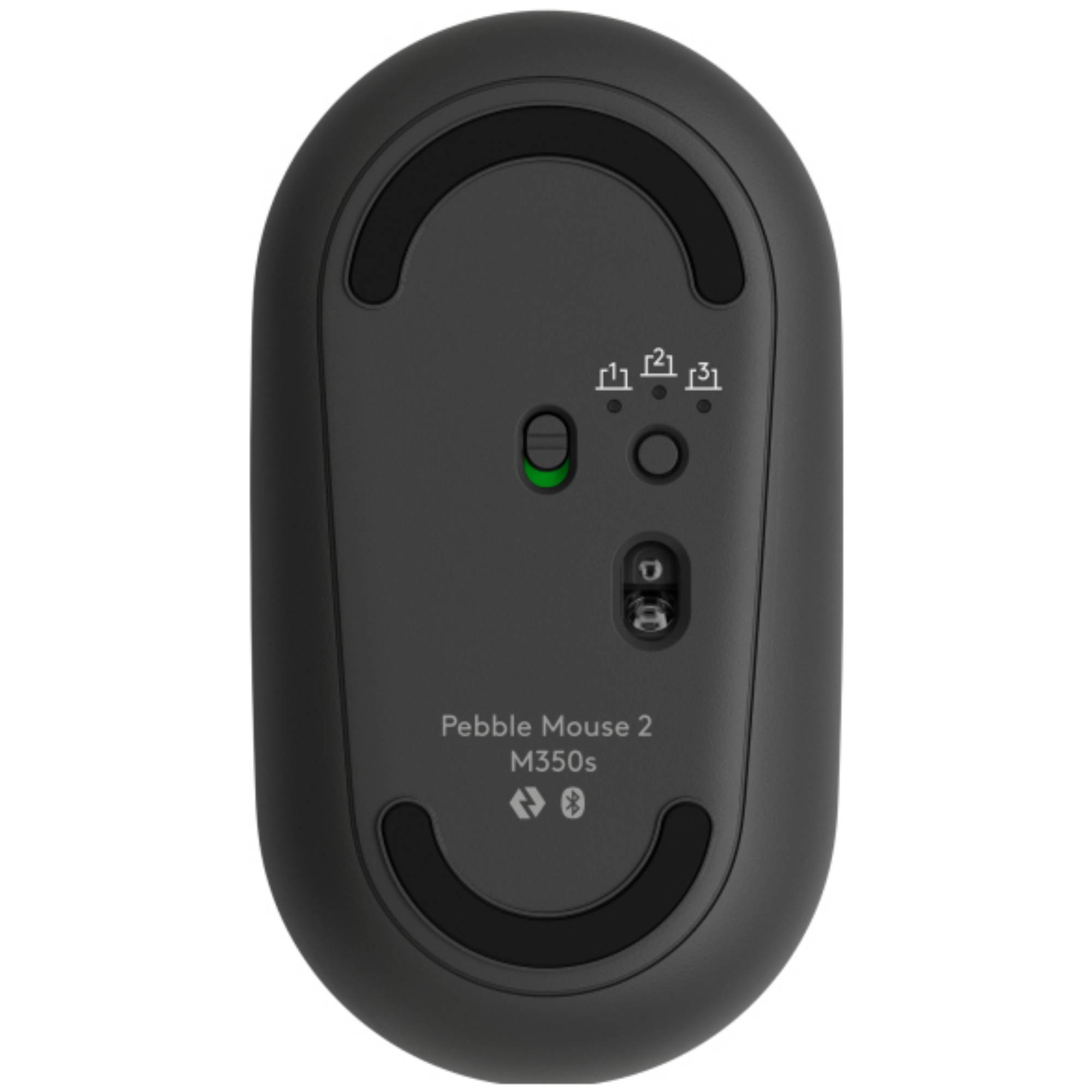 Logitech Pebble 2 Combo for Mac tastiera Mouse incluso RF senza fili + Bluetooth QWERTY US International Grafite-3