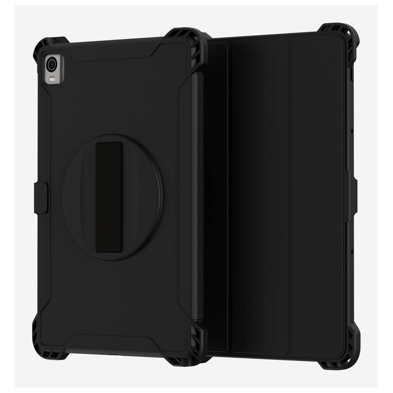 Nokia 8P00000291 custodia per tablet 26,4 cm [10.4] Custodia a libro Nero (HMD T21 rugged case with hand strap)-1