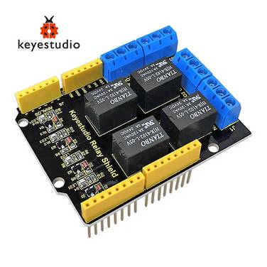 Shield per Arduino con 4 Relè