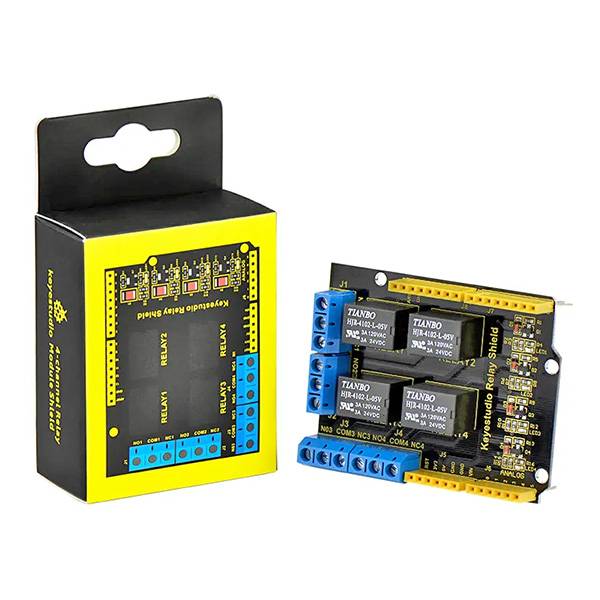 Shield per Arduino con 4 Relè-1