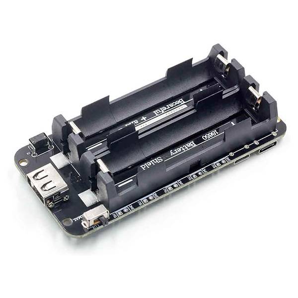 Shield Power Bank per batterie al litio 18650-0
