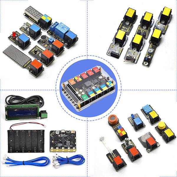 STEM – Kit Easy Plug con micro:bit, sensori e guida in italiano-1