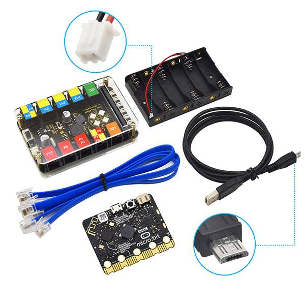 STEM – Kit Easy Plug con micro:bit, sensori e guida in italiano-2