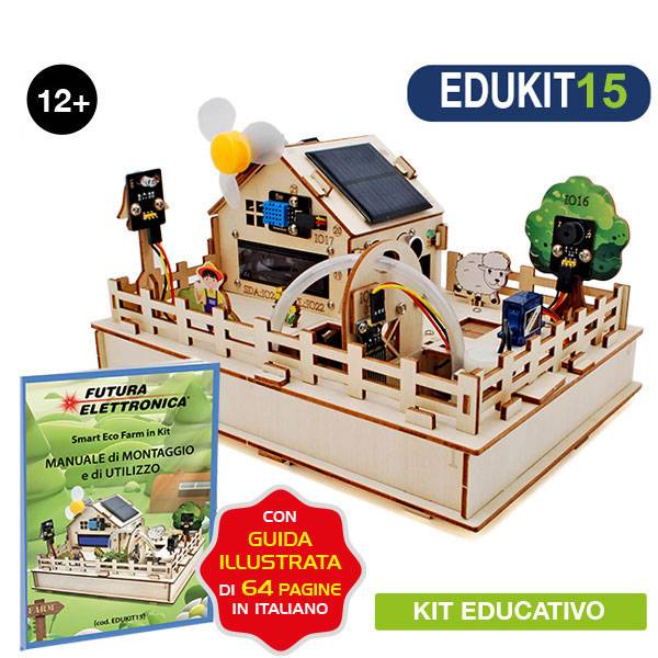 STEM - Smart Eco Farm: Kit Educativo con guida illustrata e esempi di programmazione-0