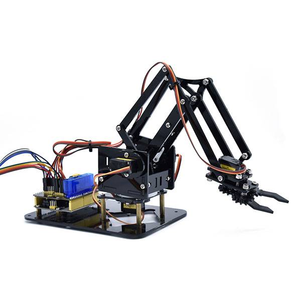STEM - Braccio Robotico 4DOF per Arduino con Controllo Joystick e App-2