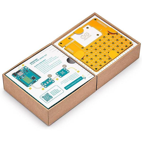 Kit Plug and Make: Arduino UNO R4 WiFi con Moduli Modulino®-3