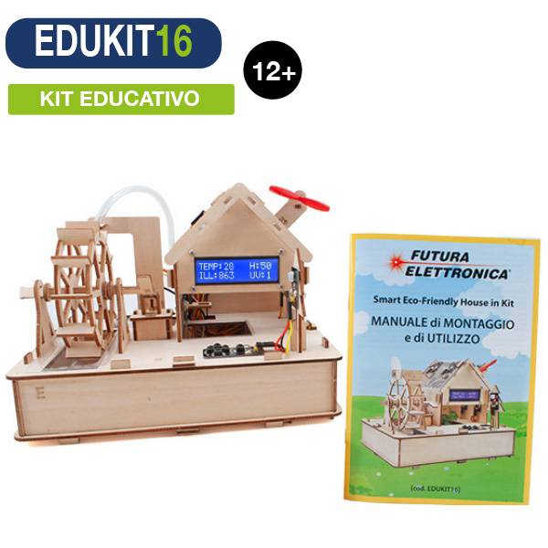 STEM - Smart Eco House: Kit Educativo con guida illustrata e esempi di programmazione