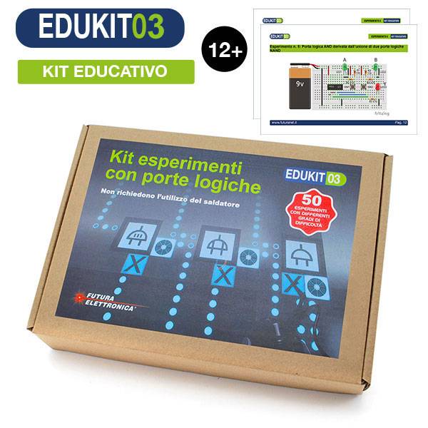 STEM - Kit di esperimenti con porte logiche-0