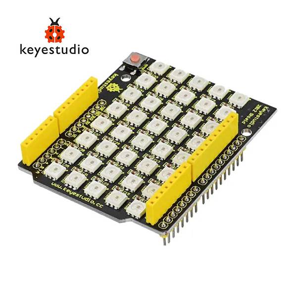 Shield 40 LED WS2812 RGB Matrice per Arduino