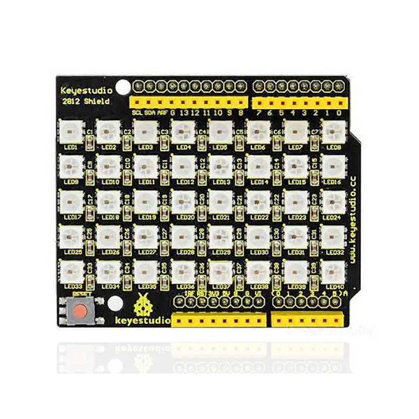 Shield 40 LED WS2812 RGB Matrice per Arduino-1