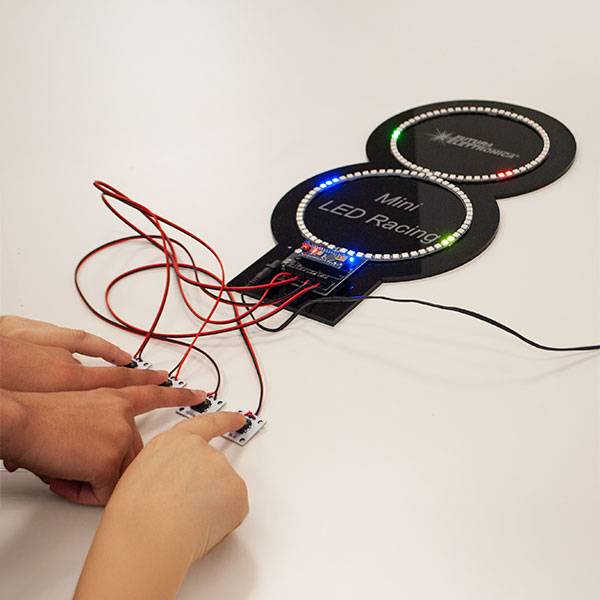 LED Racing Game - Gara Luminosa a 4 Giocatori-2