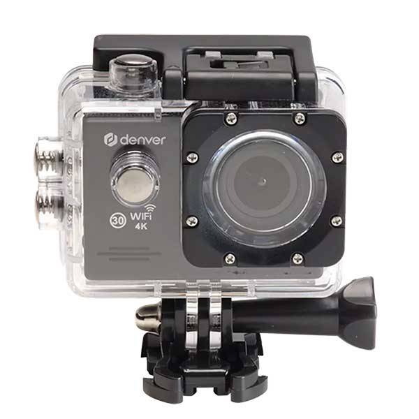 Action Camera 4K Wi-Fi con display LCD e custodia subacquea 40 metri-0