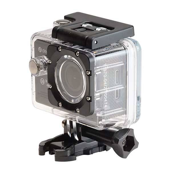 Action Camera 4K Wi-Fi con display LCD e custodia subacquea 40 metri-2