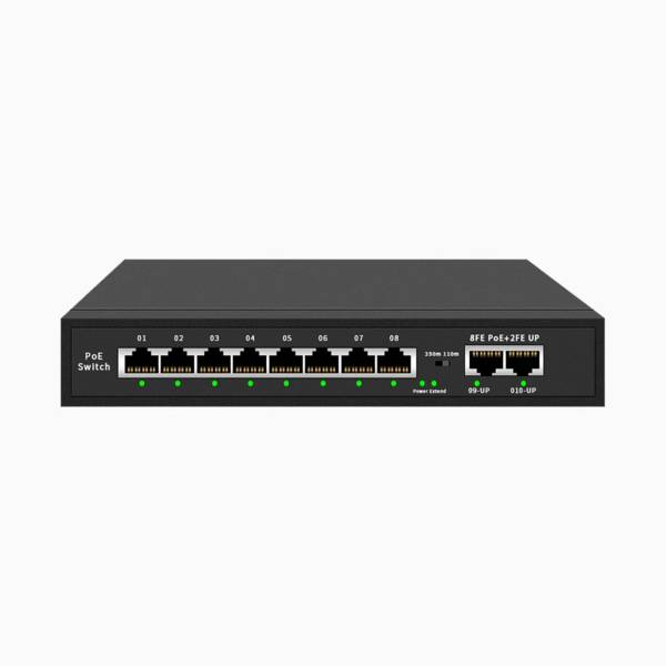 Switch PoE Ethernet a 8 Porte 10/100Mbps