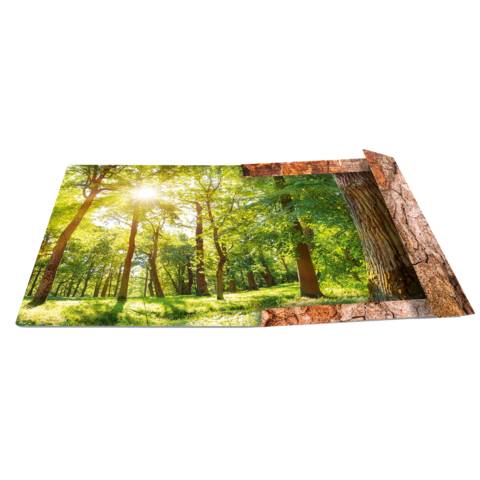 HERMA Eckspannermappe "Nature", DIN A3, Karton, Wood aus stabilem Karton, fühlbar veredelte Oberfläche, - 1 Stück (19790-2