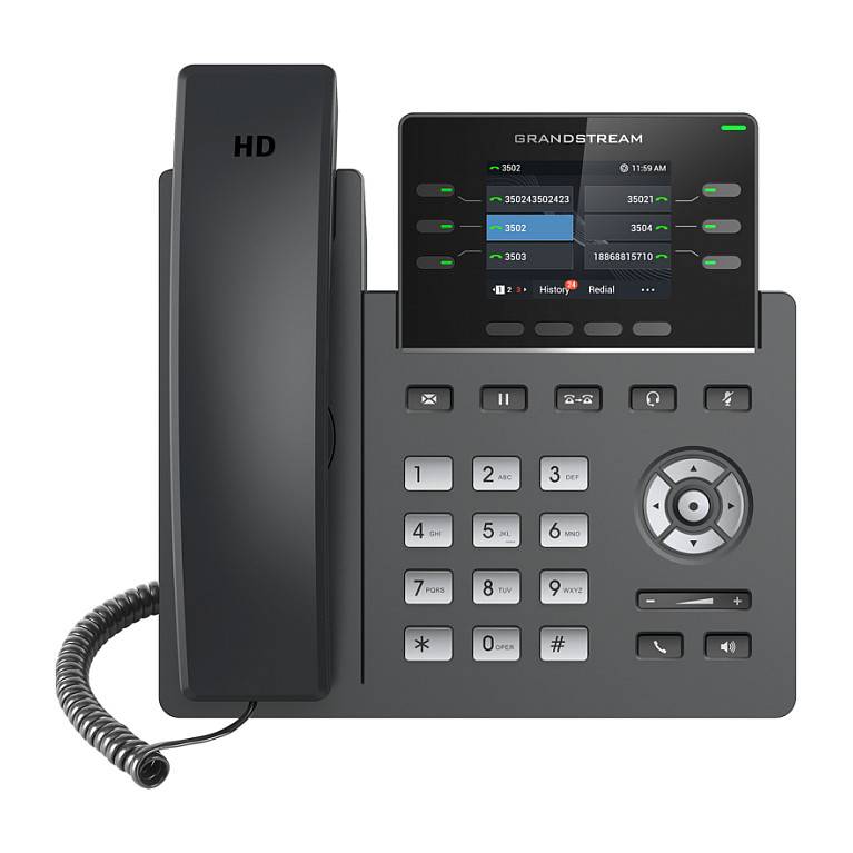 Grandstream GRP2613W Ip Phone Black 4 Lines Tft-0