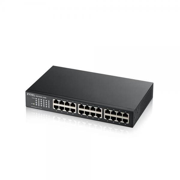 Zyxel GS1100-24E Non gestito Gigabit Ethernet (10/100/1000) Nero-0