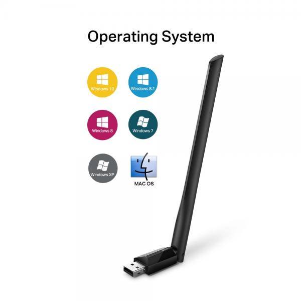 TP-LINK Archer T2U Plus - Netzwerkadapter - USB 2.0-1