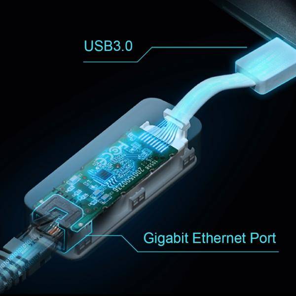TP-LINK UE300 - Netzwerkadapter - USB 3.0 - Gigabit-3
