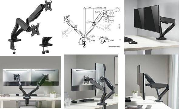LogiLink BP0177 - Monitor Standfuss 2 Displays 17'' - 32'' 450 mm (BP0177)-5