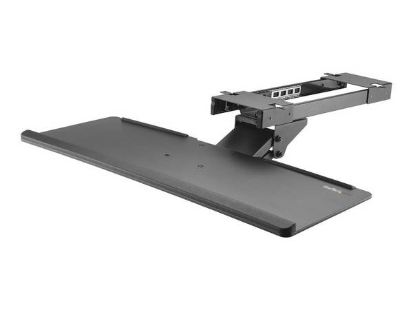 StarTech.com Under-Desk Keyboard Tray - Adjustable - Tastatureinschub - unter Tisch montierbar - Schwarz