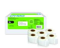 Rotolo etichette per Indirizzi - 25 x 54 mm - bianco - Dymo - value pack 6 pezzi-0