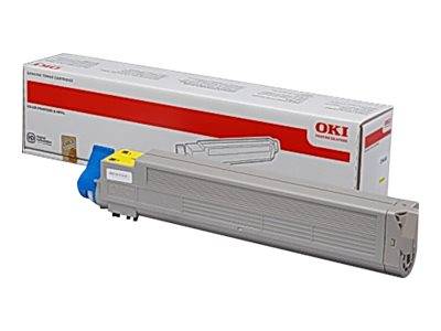 OKI - Tonerpatrone - 1 x Gelb - 22000 Seiten - für C9655dn, 9655hdn, 9655hdtn, 9655n (43837129)-1