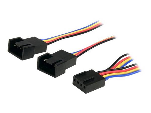 StarTech.com Cavo sdoppiatore per alimentatore ventola 4 pin 12'' - F/M FAN4SPLIT12